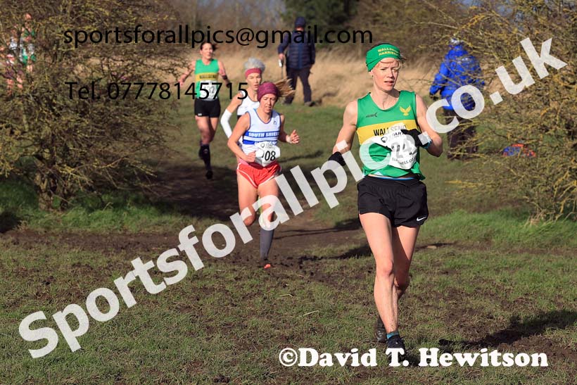 Womens 35 and Over and Mens 65 and Over, 2024 NEMAA Cross Country Champs., Wallsend. Photo: David T. Hewitson/Sports for All Pics